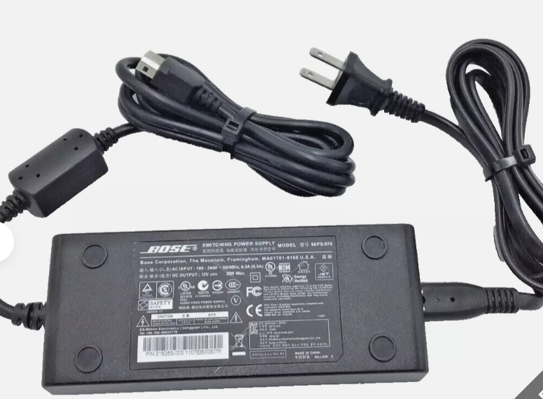 Original Bose-96PS-070 12V 20W Power Supply for Lifestyle T10 T20 V10 V20 V25 V30 V35 Brand: Bose Model: 96